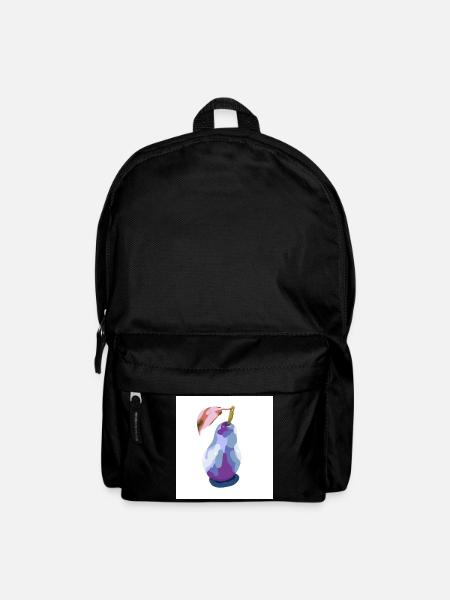 Pear in Pastels Abstract - Backpack - black