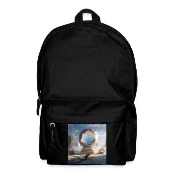 District portal on Steinweg - Backpack - black - Front