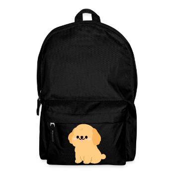 Sunny Golden Retriever Welpe - Rucksack - Schwarz - Vorne