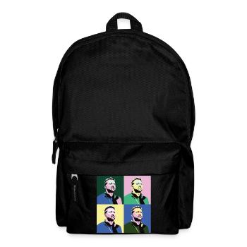 Selenskyj Pop-Art - Rucksack - Schwarz - Vorne