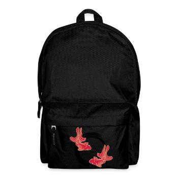 kingyo - Rucksack - Schwarz - Vorne