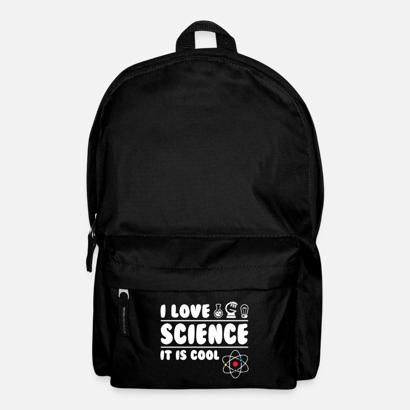 I Love Science - Rucksack - Schwarz