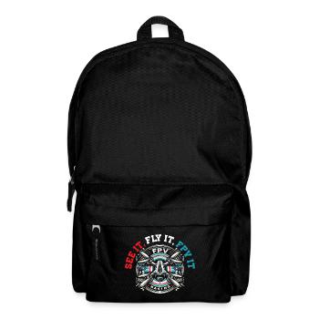 Fpv-drohnenpilot, Ferngesteuerter - Rucksack - Schwarz - Vorne