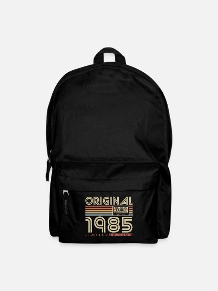 Original 1985 Vintage Vintage Anniversaire Rétro - Sac à dos - noir