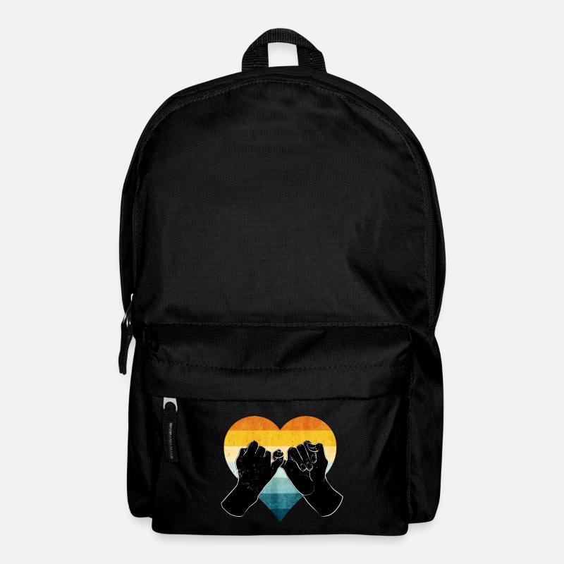 Freundschaft - Rucksack - Schwarz