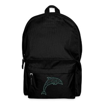 Delfin - Rucksack - Schwarz - Vorne