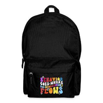 Aba therapist Behavior analyst Psychologist - Backpack - black - Front