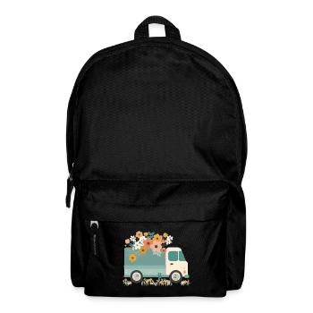 PickUp a flower 3 - Backpack - black - Front