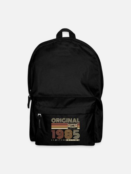 Original 1985 Jahrgang Vintage Geburtstag Retro - Rucksack - Schwarz