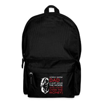 Funny Horse Lovers For Dads - Backpack - black - Front