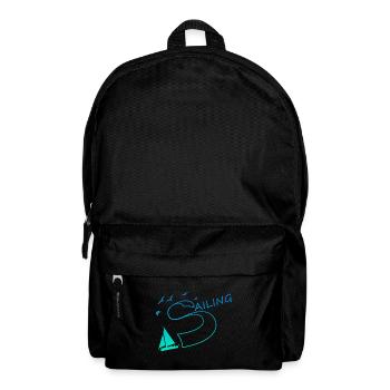 Sailing Segeln - Rucksack - Schwarz - Vorne