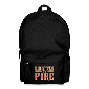 Maître menuisier de la pyrogravure au bois - Sac à dos - noir - Devant
