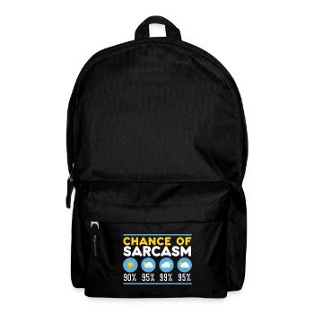 Meteorologe Wettervorhersage Meteorologie - Rucksack - Schwarz - Vorne