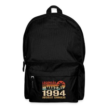 Légendaire depuis mars 1994 - absolument unique - Sac à dos - noir - Devant