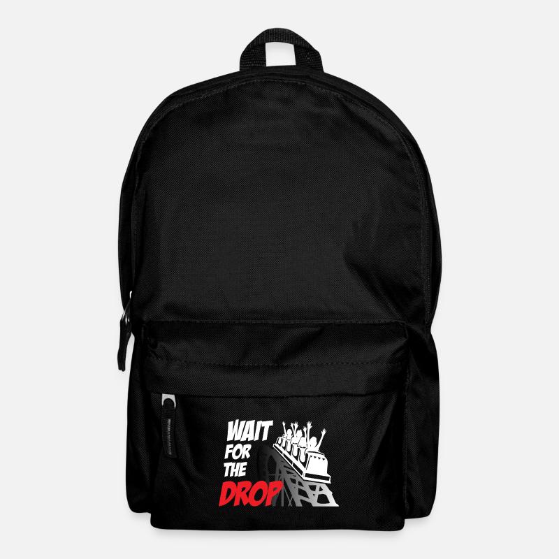 Wait For The Drop Roller Coaster - Sac à dos - noir