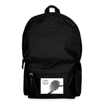 Tarsier Koboldmaki Maki - Rucksack - Schwarz - Vorne