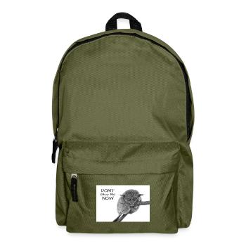 Tarsier Koboldmaki Maki - Rucksack - Olivgrün - Vorne
