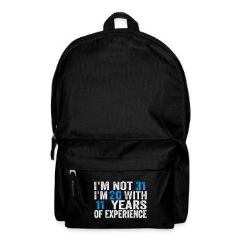 31 ans Anniversaire Drôle Idée d’anniversaire Humour 31 - Sac à dos - noir - Devant