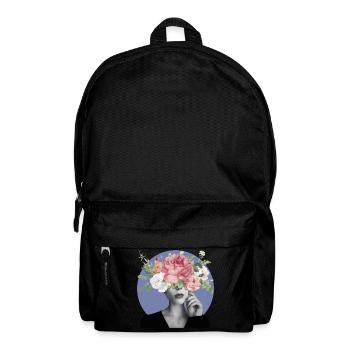 Flowery Head - Sac à dos - noir - Devant