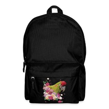 Ara à front rouge - Sac à dos - noir - Devant