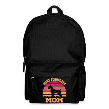 Schnauzer - Rucksack - Schwarz - Vorne