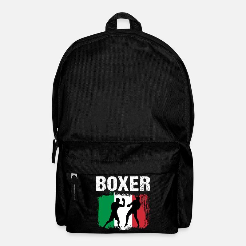 Boxen Italien Boxer - Rucksack - Schwarz