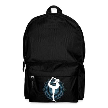 Mandala Buddhist Spiritueller Yogi Geschenk Yoga - Rucksack - Schwarz - Vorne