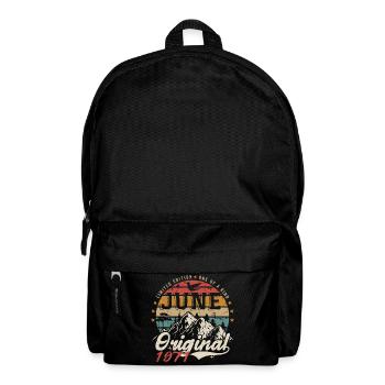 Juni 1971 Geburtstag Juni 1971 Geschenk Juni 1971 - Rucksack - Schwarz - Vorne