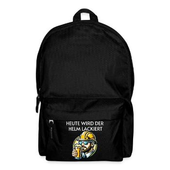 Beer - Today the helmet is painted Toast - Backpack - black - Front