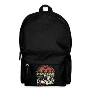 August 1971 - Made In August 1971 - Vintage 1971 - Backpack - black - Front
