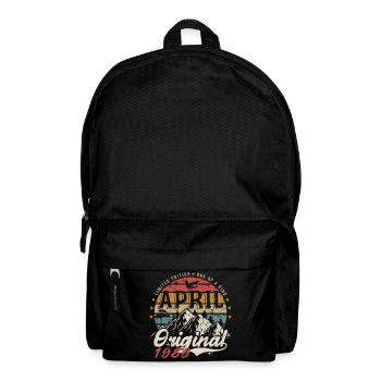 April 1989 | Birthday April 1989 - Backpack - black - Front