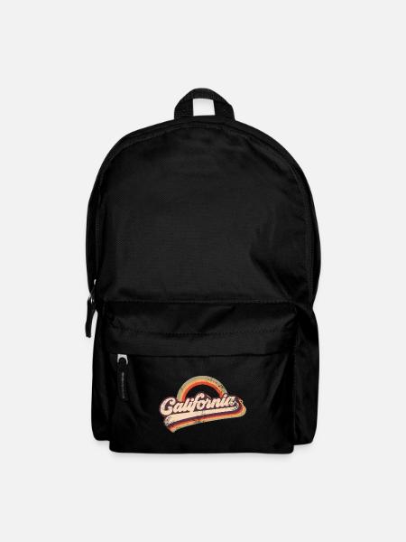 California 80s Retro - Rucksack - Schwarz