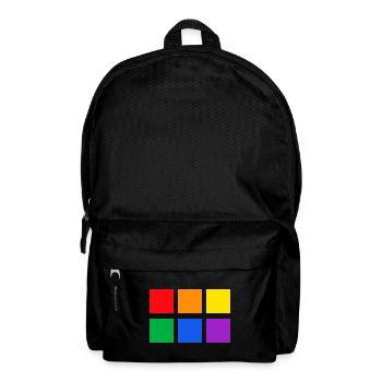 LGBT Rainbow LGBTQ Pride Parade - Backpack - black - Front