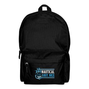 Sailor Ship Profession Seaman Sea Sailing - Backpack - black - Front