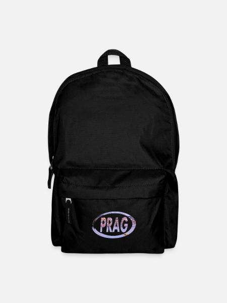Praha Prag Tschechien - Rucksack - Schwarz