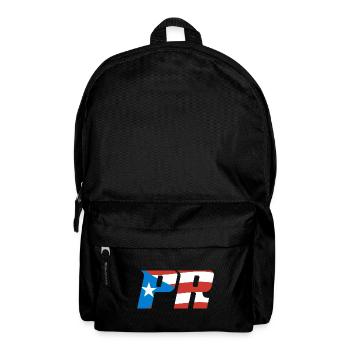 Puerto Rico Flagge Land Nationalität Pr Boricua - Rucksack - Schwarz - Vorne