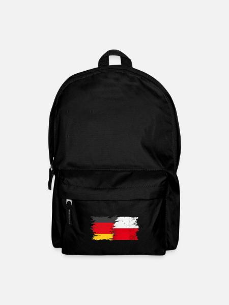 Deutschland Türkei Freundschaft Fussball Trikot - Rucksack - Schwarz