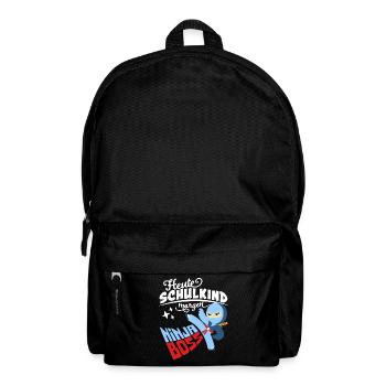 Today schoolchild tomorrow Ninja Boss - Backpack - black - Front