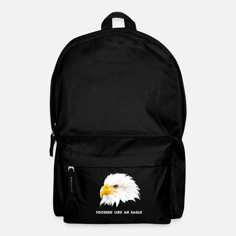 Weißkopfseeadler - Rucksack - Schwarz