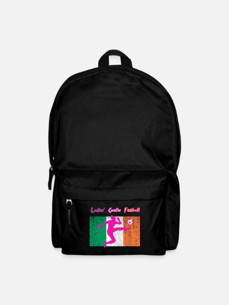 Football gaélique féminin. - Sac à dos - noir