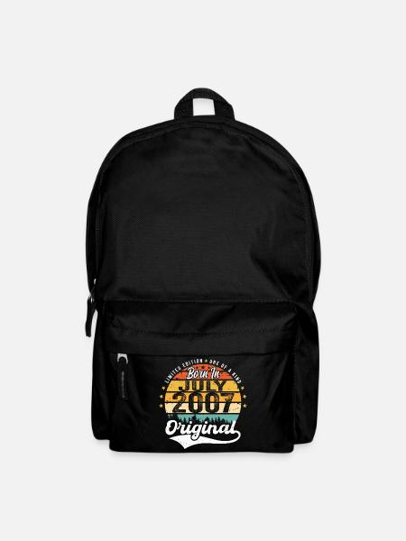 2007 Juli - Jahre Großartigkeit seit Juli 2007 - Rucksack - Schwarz