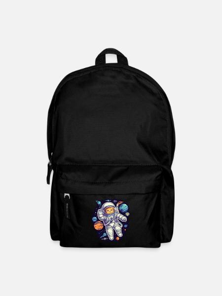Katze Space Astronaut - Rucksack - Schwarz