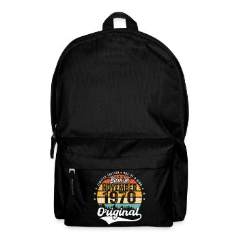 Legendär seit November 1970 - 1970 - Rucksack - Schwarz - Vorne