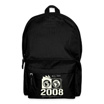 Vintage 2008 Retro Birthday Gift 2008 - Backpack - black - Front