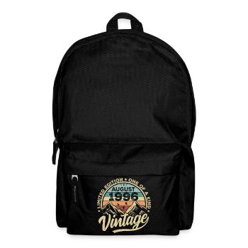 Birthday August 1996 Birthday Gift August - Backpack - black - Front