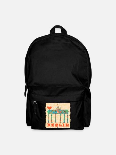 brandenburger tor e 4 - Rucksack - Schwarz