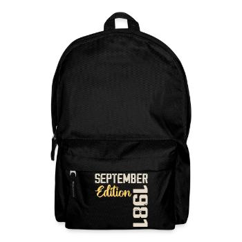 September 1981 - 43rd Anniversary September 1981 - Backpack - black - Front