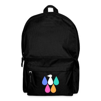 Colorful Birds Design Gifts - Backpack - black - Front
