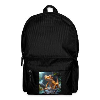 Gekkonius - Rucksack - Schwarz - Vorne