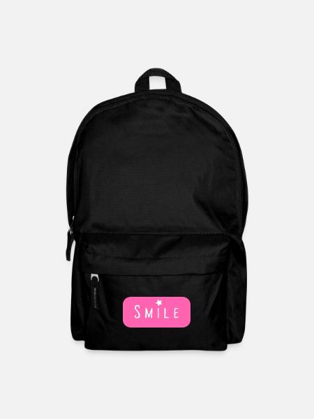 Smile - Rucksack - Schwarz
